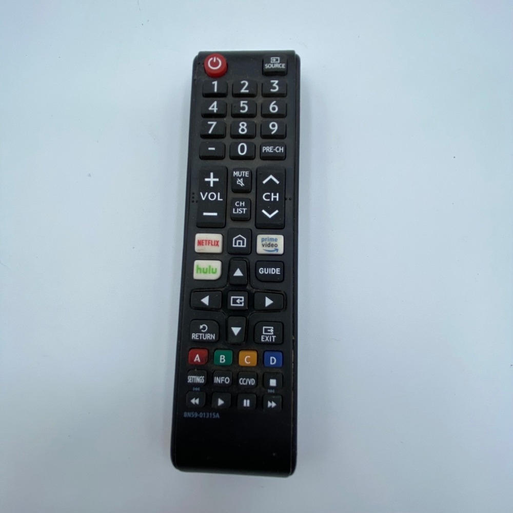 Samsung BN59-01315A Smart TV Remote Black Netflix Prime Hulu Parts-Untested‎